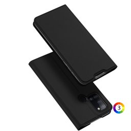 Samsung Galaxy A21s DUX DUCIS Кожен Калъф и Протектор