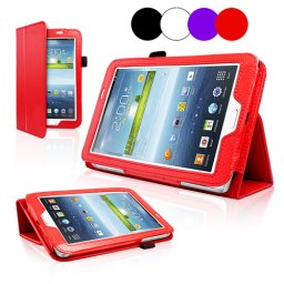 Samsung Galaxy Tab 3 7.0 P3200 Кожен Калъф + Скрийн Протектор