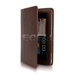 Samsung Galaxy TAB 8.9" P7300 Кожен Калъф Кафяв
