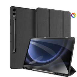 Samsung Galaxy Tab S9 FE+ Кожен Калъф и Протектор