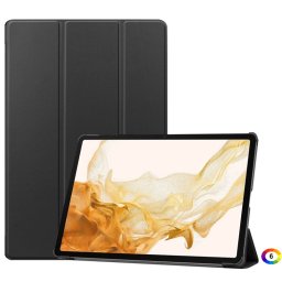 Samsung Galaxy Tab S9+ SM-X816 Кожен Калъф и Протектор
