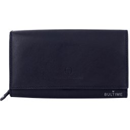 SERGO TACICHINI 1200-155 NERO, BLU Дамски Портфейл от Естествена Кожа