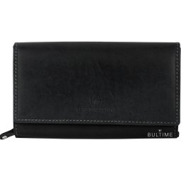 SERGO TACICHINI 1200-155 NERO, Черен Дамски Портфейл от Естествена Кожа