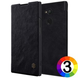 Sony Xperia XA2 Ultra Nillkin Кожен Калъф и Протектор