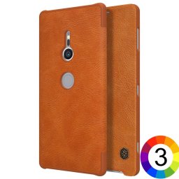 Sony Xperia XZ2 Nillkin Кожен Калъф и Протектор