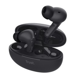 TRUST Yavi Bluetooth ENC Earbuds Black Слушалки