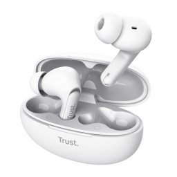 TRUST Yavi Bluetooth ENC Earbuds White Слушалки