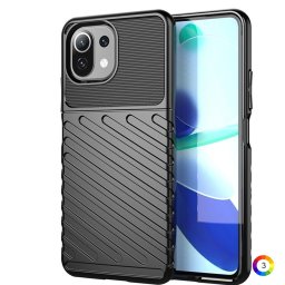 Xiaomi Mi 11 Lite 5G / 4G Удароустойчив Twill Texture Калъф и Протектор