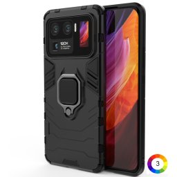 Xiaomi Mi 11 Ultra Удароустойчив Ring Holder Калъф и Протектор