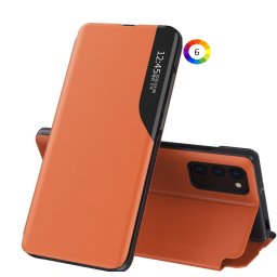 Xiaomi Poco M3/Redmi Note 9 4G View Window Кожен Калъф и Протектор