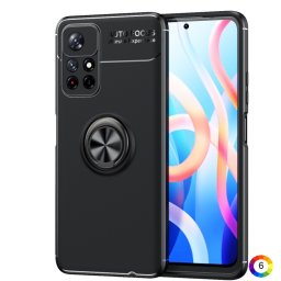 Xiaomi Redmi Note 11/Poco M4 Pro 5G Удароустойчив Ring Holder Калъф и Протектор