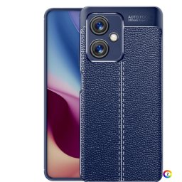 Xiaomi Redmi Note 12 5G / Poco X5 5G Удароустойчив Litchi Skin Калъф и Протектор