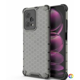 Xiaomi Redmi Note 12 Pro 5G / Poco X5 Pro 5G Силиконов Калъф Honeycomb TPU и Протектор