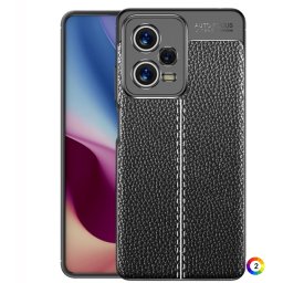 Xiaomi Redmi Note 12 Pro 5G / Poco X5 Pro 5G Удароустойчив Litchi Skin Калъф и Протектор