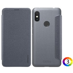 Xiaomi Redmi Note 6 Pro Nillkin Wallet Кожен Калъф и Протектор