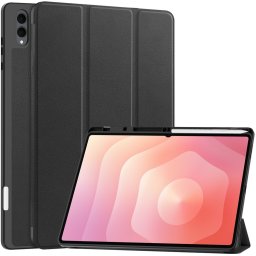 Защитен Кожен калъф за Samsung Galaxy Tab S11 Ultra с Протектор, Стойка и Слот за писалка | Зелен, Черен, Тъмносин, Сив, Златист, Зелен