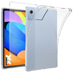Защитен комплект за Lenovo Tab K11 Gen 2 / Lenovo Idea Tab- Прозрачен TPU калъф с Протектор за екран 2.5D Стъкло