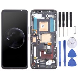 Оригинален AMOLED LCD Дисплей и Тъч Скрийн с рамка за Asus ROG Phone 7 / 7 Ultimate