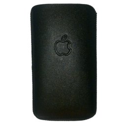Apple iPhone 4 Кожен Калъф + Протектор