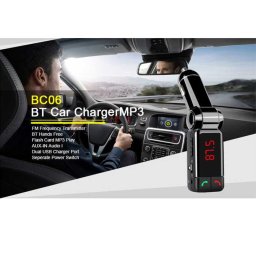 Bluedio BC06 Bluetooth FM Трансмитер с Hands Free Функция