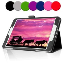 Samsung Galaxy Tab S2 8.0 T715 T710 Кожен Калъф и Протектор