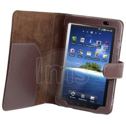 Samsung Калъф за Samsung Galaxy Tab 7" Кафяв + Протектор