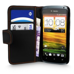 HTC One S Wallet Калъф + Протектор