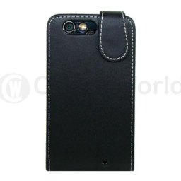 Motorola RAZR XT910 Flip Калъф Черен