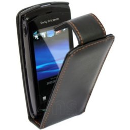 Sony Ericsson Vivaz U5i Кожен Калъф + Протектор