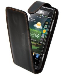 LG Flip Калъф за LG Optimus 3D P920 + Протектор