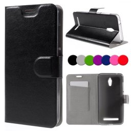 Asus Zenfone Go ZC500TG Magnetic Wallet Кожен Калъф и Протектор
