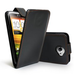 HTC One X Flip Калъф + Протектор