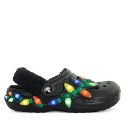 Чехли Crocs Classic Lined Holiday Lights Clog 212054 Черен