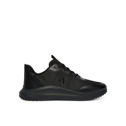 Calvin Klein Сникърси Eva Runner Lace Up Mat Mix YM0YM01442 Черен