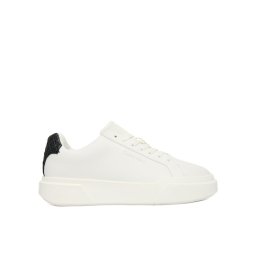Calvin Klein Сникърси Chunky Cupsole Laceup Lth Bt Aop YW0YW02036 Бял