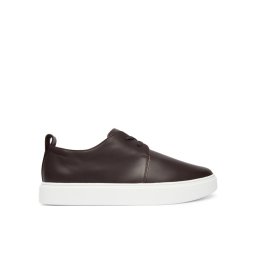 Calvin Klein Сникърси Hybrid Clean Cup Derby Lth HM0HM02011 Бордо