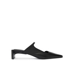 Calvin Klein Чехли Set Back Heel Pump Lth HW0HW02801 Черен
