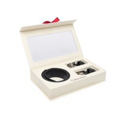 Calvin Klein Мъжки колан Belt Gift Set LV04D0009G Черен