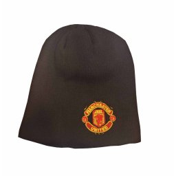 Manchester United Плетена шапка черна