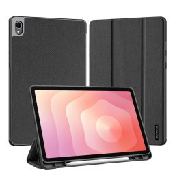 DUX DUCIS Кожен калъф за Samsung Galaxy Tab S11 X730/X736 със Стенд, Слот за стилус, вкл. Протектор- Черен, Тъмносин, Розов