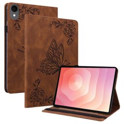 Кожен калъф с Протектор за Samsung Galaxy Tab S11 X730 / X736, Дизайн пеперуда- 6 цвята