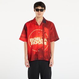 Риза PLEASURES x Boiler Room Venue Button Up Red L