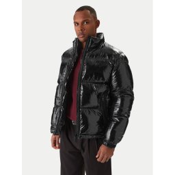 HUGO Зимно яке Biron2541 50549251 Черен Regular Fit