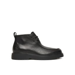 Calvin Klein Зимни обувки Combat Apron Mid Boot Lth YM0YM01445 Черен