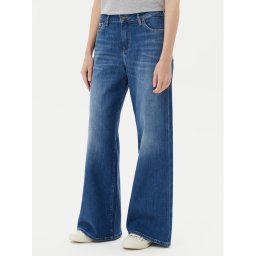 Guess Jeans Дънки W5YA0O D0021 Син Wide Leg