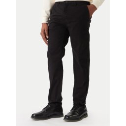 Guess Jeans Чино панталони M4YB33 WGB5A Черен Regular Fit