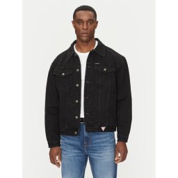 Guess Jeans Дънково яке M4BN38 D5EK2 Черен Regular Fit