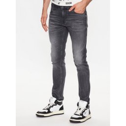 Guess Дънки Miami M2YAN1 D4Q52 Сив Skinny Fit