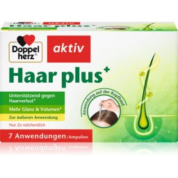 Doppelherz Haar plus+ ампули за здрава и красива коса 90 гр.