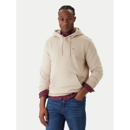 Tommy Jeans Суитшърт DM0DM20742 Бежов Regular Fit